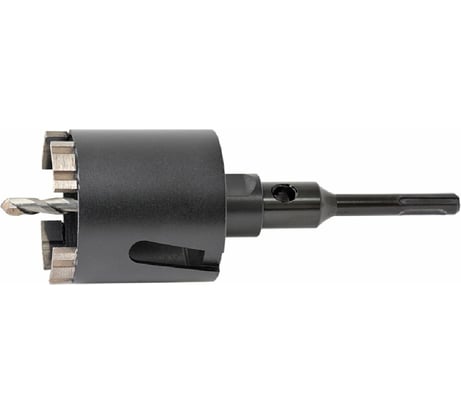 Алмазная коронка по бетону в сборе 72 мм KROTEC 5408002