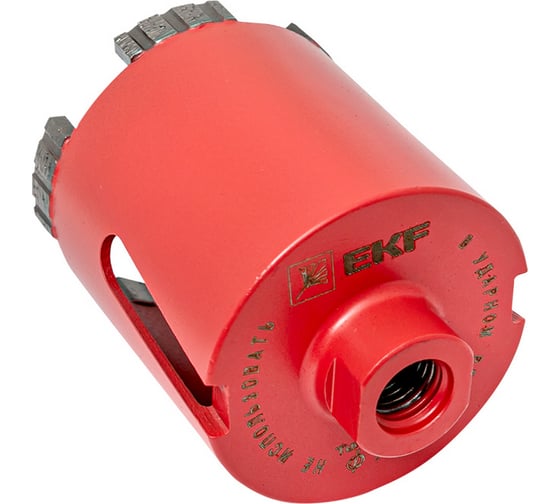 Коронка алмазная Turbo Fast Expert 72 мм, M16, Laser EKF dch-72-trb-m16