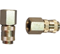 Переходник (20 шт; рапид мама - 1/4 мама) Elitech 0704.006404