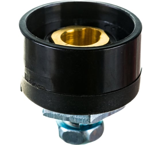 Разъем (2 шт; Dx25) для сварочного кабеля Elitech 0606.014800