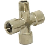 Крестовина (20 шт; 3х1/4 мама, 1х1/4 папа) Elitech 0704.005104