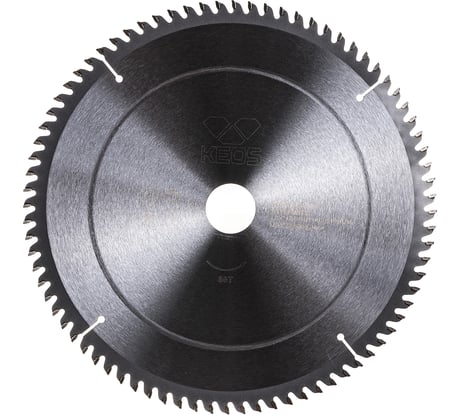 Диск пильный по цветным металлам и ламинату (250х30 мм; Z80) KEOS WMB250.80