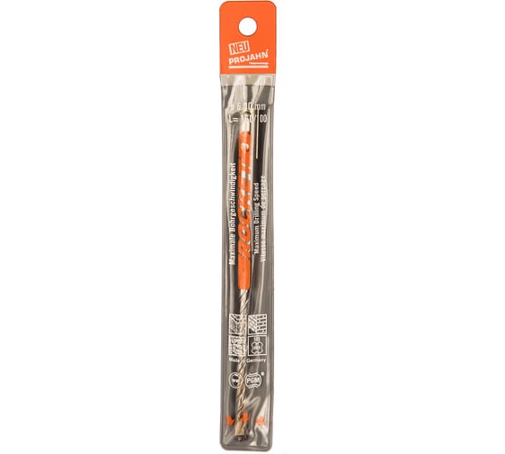 Бур SDS 4PLUS (6x160 мм) PROJAHN 8306160 1
