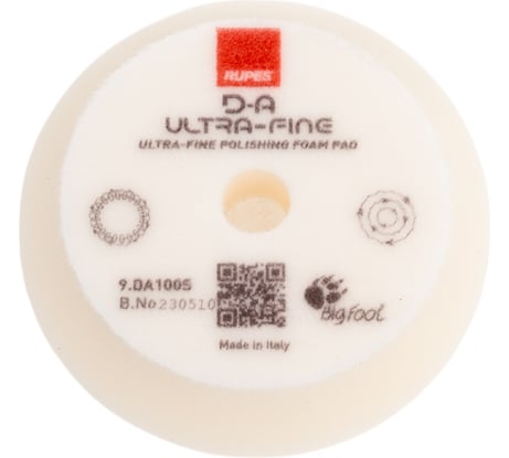 Круг полировальный поролоновый RUPES ультрафинишный (белый) 75/100 мм 9.DA100S В0000000190370