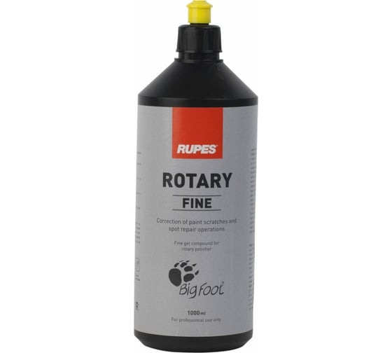 Паста желтая финишная для полировки ROTARY 1 л RUPES 9.BRFINE 1