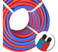 Рукав газовый сдвоенный синий+красный (6.3 мм; 1-3 класс; бухта 40 м) HYRUBBERS СВ000007563