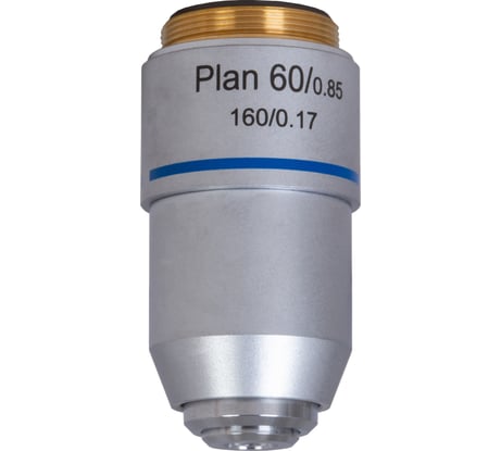 Объектив планахроматический MED 60x Levenhuk 76072
