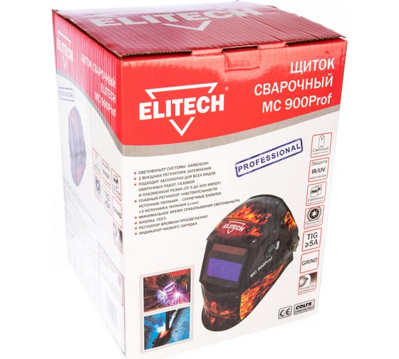 Сварочная маска Elitech Хамелеон МС 900Prof 178783