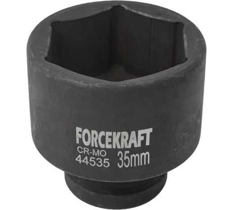 Головка ударная 6-гранная 35 мм, 1/2''DR fk-44535 Forcekraft 52599