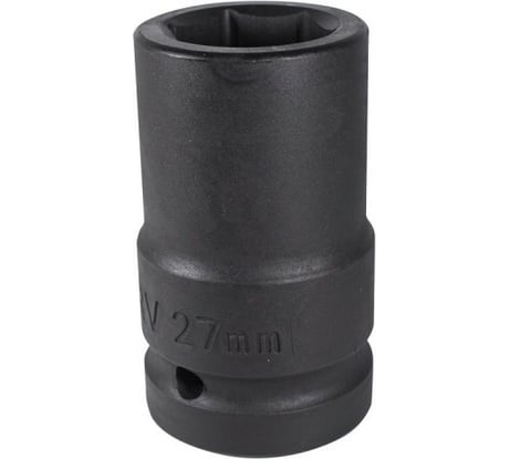 Головка торцевая Rockforce 27мм 1" 6-гранная ударная удлиненная 75мм RF-4857527(51300)