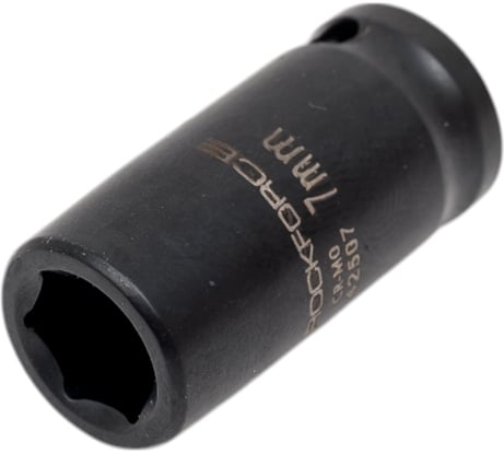 Головка торцевая ударная 6-гранная 7х35 мм, 1/4"DR Rockforce RF-42507 48075