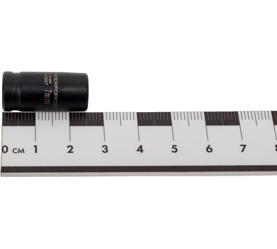 Головка торцевая ударная 6-гранная 7х35 мм, 1/4"DR Rockforce RF-42507 48075