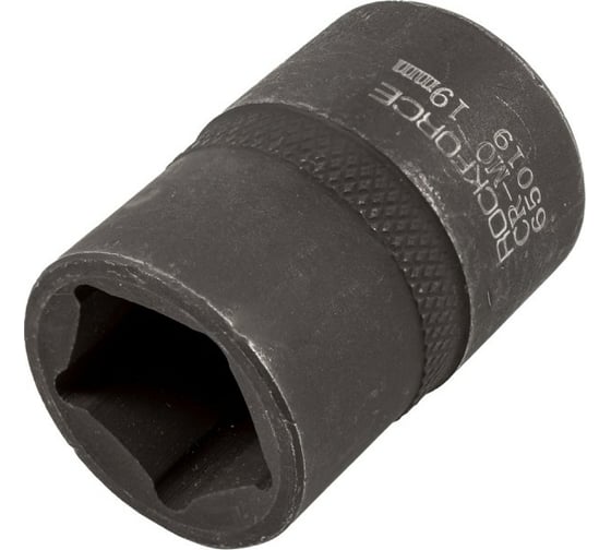 Головка торцевая ударная 5-гранная 19х40 мм, 1/2"DR Rockforce RF-65019
