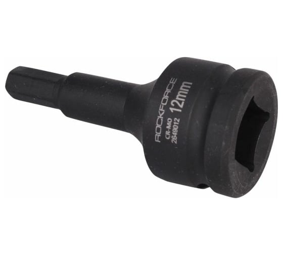 Головка-бита торцевая ударная удлиненная 6-гранная 12х100 мм, 3/4"DR Rockforce RF-2649012