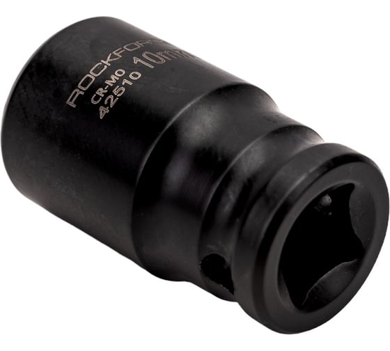 Головка торцевая ударная 6-гранная 10х35 мм, 1/4"DR Rockforce RF-42510 48077