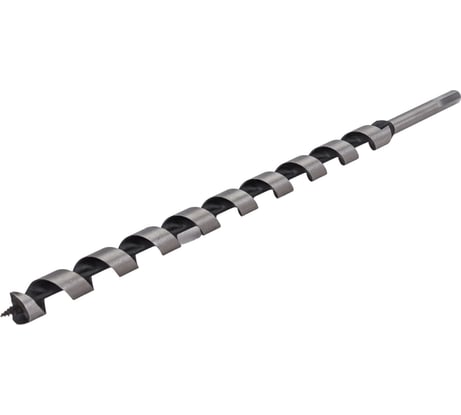 Сверло спираль Левиса (22х450 мм) по дереву Uragan 29465-450-22