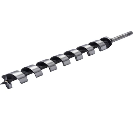 Сверло спираль Левиса (35х450 мм) по дереву Uragan 29465-450-35