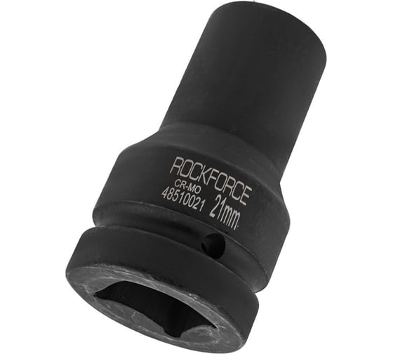 Головка торцевая ударная 6-гранная удлиненная 21х90 мм, 1"DR Rockforce RF-48510021 51154