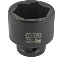 Головка торцевая ударная 6-гранная 42х70 мм, 3/4"DR Rockforce RF-46542 25870517