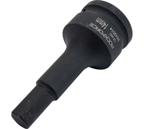 Головка торцевая ударная удлиненная 6-гранная 14х80 мм, 3/4"DR Rockforce RF-2649014
