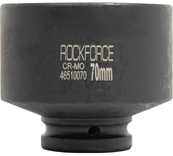 Головка торцевая ударная 6-гранная удлиненная 70х80 мм, 3/4"DR Rockforce RF-46510070