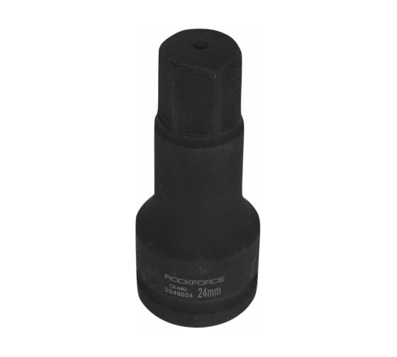 Головка-бита торцевая ударная удлиненная 6-гранная 24х100 мм, 3/4"DR Rockforce RF-2649024
