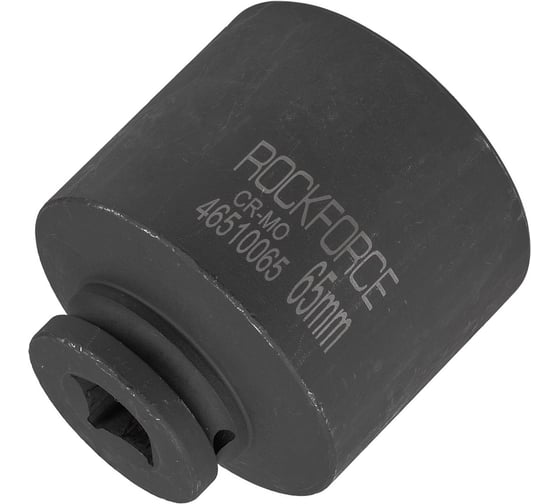 Головка торцевая Rockforce 65мм 3/4" 6-гранная ударная удлиненная 90мм RF-46510065(49912)