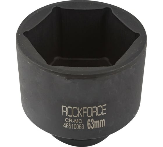 Головка торцевая ударная 6-гранная удлиненная 63х90 мм, 3/4"DR Rockforce RF-46510063 1