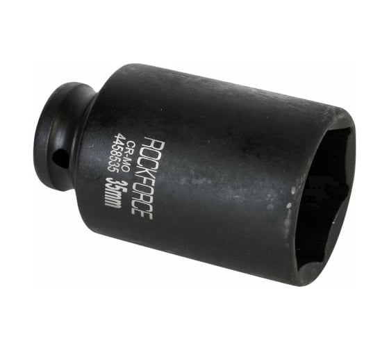 Головка торцевая ударная 6-гранная удлиненная 35х80 мм, 1/2"DR Rockforce RF-4458535