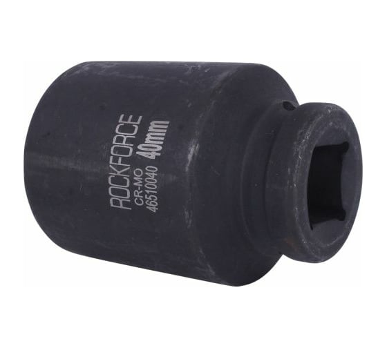 Головка торцевая ударная 6-гранная удлиненная 40х80 мм, 3/4"DR Rockforce RF-46510040