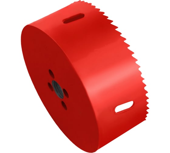 Коронка биметаллическая по металлу 121 мм vertextools 2525-121