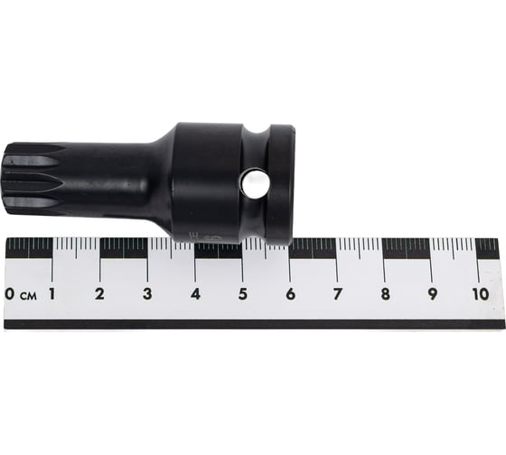 Головка-бита ударная SPLINE с отверстием M16, 1/2"DR ROCKFORCE RF-24806016T