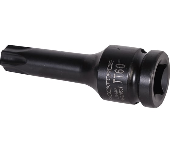 Головка-бита ударная TORX с отверстием TH60, 1/2"DR ROCKFORCE RF-24607860T 1