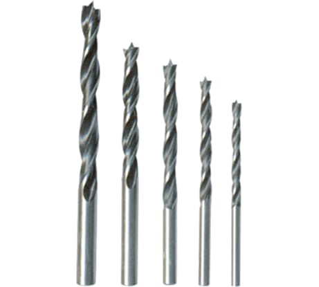 Набор сверл по дереву (5 шт; 4-10 мм) SPARTA 702105