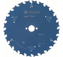 Диск пильный по дереву Expert for Wood (180x20 мм; 24T) для погружных и ручных циркулярных пил Bosch 2608644029