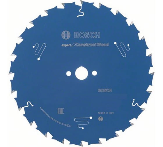 Диск пильный по дереву Expert for Construct Wood (184x16 мм; 24T) для погружных и ручных циркулярных пил Bosch 2608644138 1