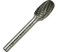 Бор-фреза форма Е овал, DC, 12х20х65 мм, хв-к 6 мм D.BOR D-RB-DC-E-12-065-6