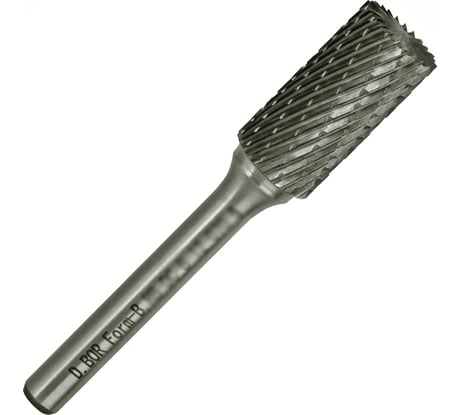 Бор-фреза форма В цилиндр с торцовыми зубьями, DC, 8х20х65 мм, хв-к 6 мм D.BOR D-RB-DC-B-08-065-6