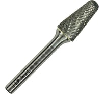 Бор-фреза форма L конус с закругленной головой, DC, 6х18х63 мм, хв-к 6 мм D.BOR D-RB-DC-L-06-063-6