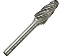 Бор-фреза форма F парабола с закругленной головой, ALU, 12х25х70 мм, хв-к 6 мм D.BOR D-RB-AC-F-12-070-6