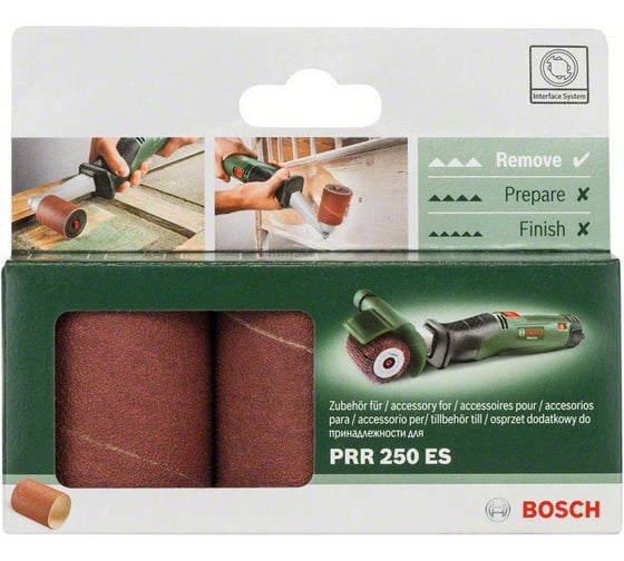 Шлифлента (3 шт; 60 мм; зернистость 80) для шлифователя PRR 250 ES Bosch 1600A0014P