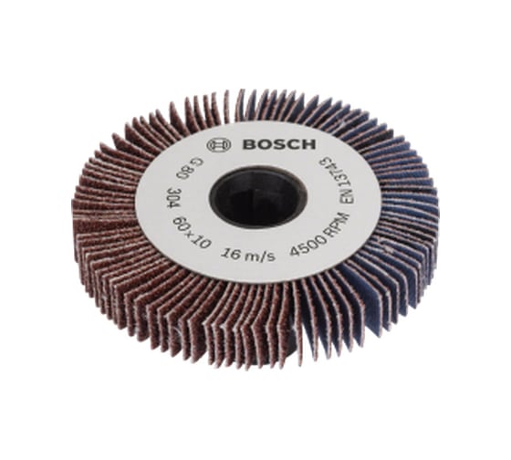 Ламельный валик (10 мм, зернистость 80) для шлифователя PRR 250 ES Bosch 1600A0014Y 1