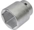 Головка 38мм 3/4'' 6гр. Forcekraft FK-56538(52264) 4