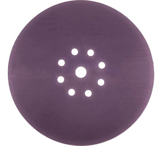 Шлифовальный круг на липучке Giraffe CERAMIC 225 мм, 9 отв., Р180 ABRAFORM AF-GCER-180 1