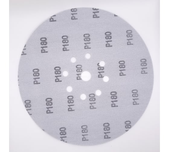 Шлифовальный круг на липучке Giraffe CERAMIC 225 мм, 9 отв., Р180 ABRAFORM AF-GCER-180