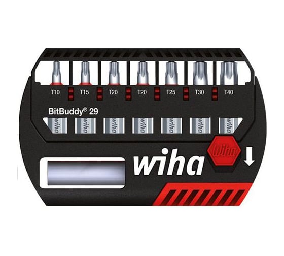 Бит-органайзер Torx 8шт Wiha BitBuddy 29 36920 1