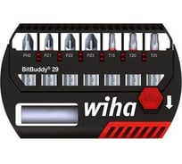 Бит-органайзер PH, PZ, Torx, 8шт Wiha BitBuddy 29 36922