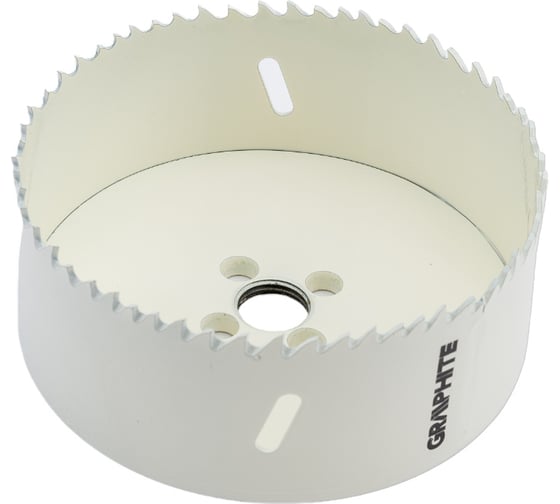 Коронка сверлильная биметаллическая 105 мм GRAPHITE 57H936 1