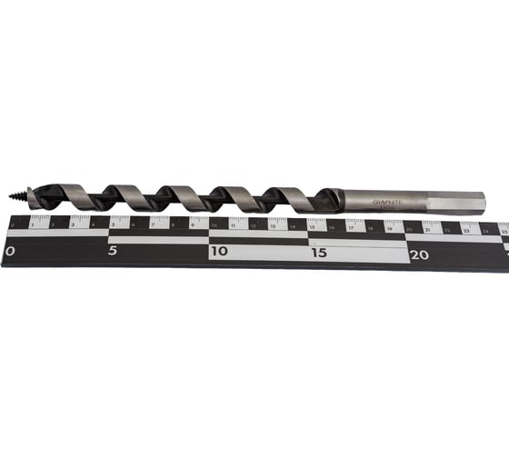 Сверло по дереву спиральное 14x250 мм GRAPHITE 57H360