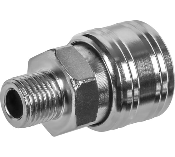 Фитинг-переходник EQ-2 (мама EURO - папа резьба 1/4") Quattro Elementi 771-060